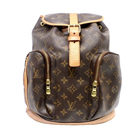 👜 Louis Vuitton Bosphore Backpack Monogram Men Women Great LV Vintage 👜 - Picture 1 of 12